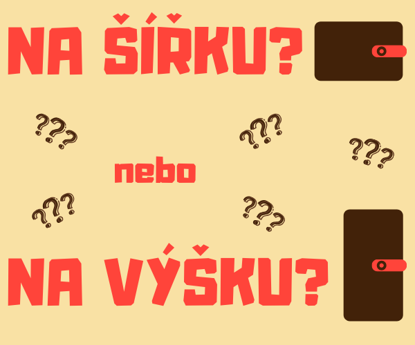 Pánská peněženka na výšku nebo na šířku?